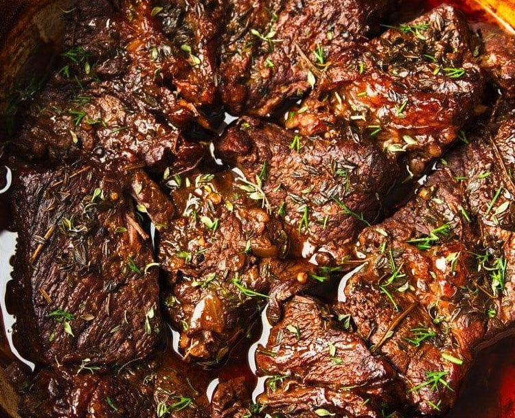 Roast Beef with Red Wine
