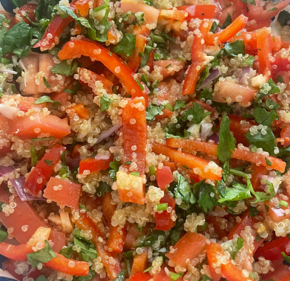 Arugula, Quinoa, Pepper