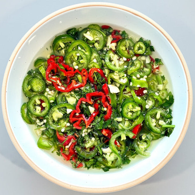 Hot Pepper Salad Spicy!