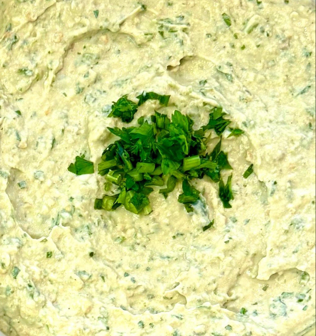 Baba Ghanoush with tahini