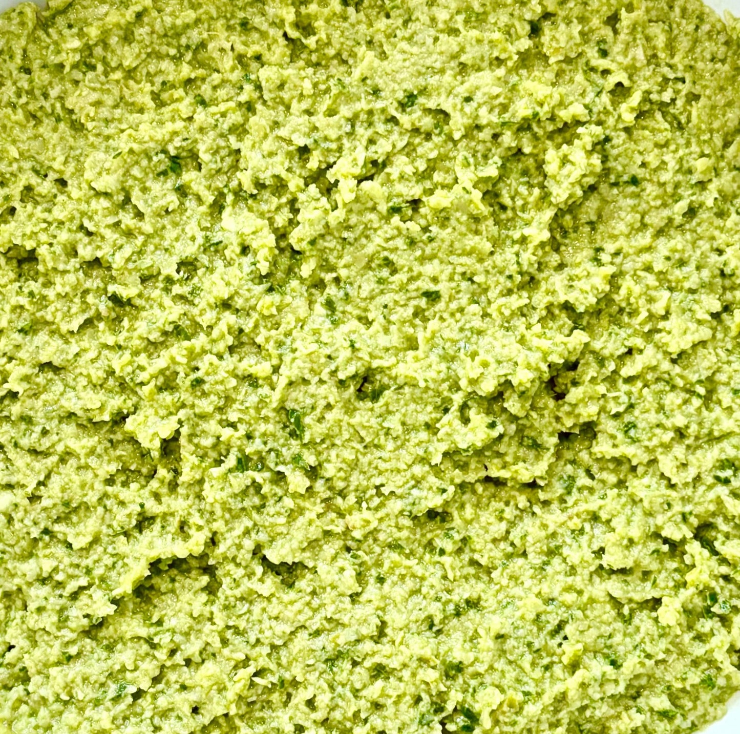 Green olive dip