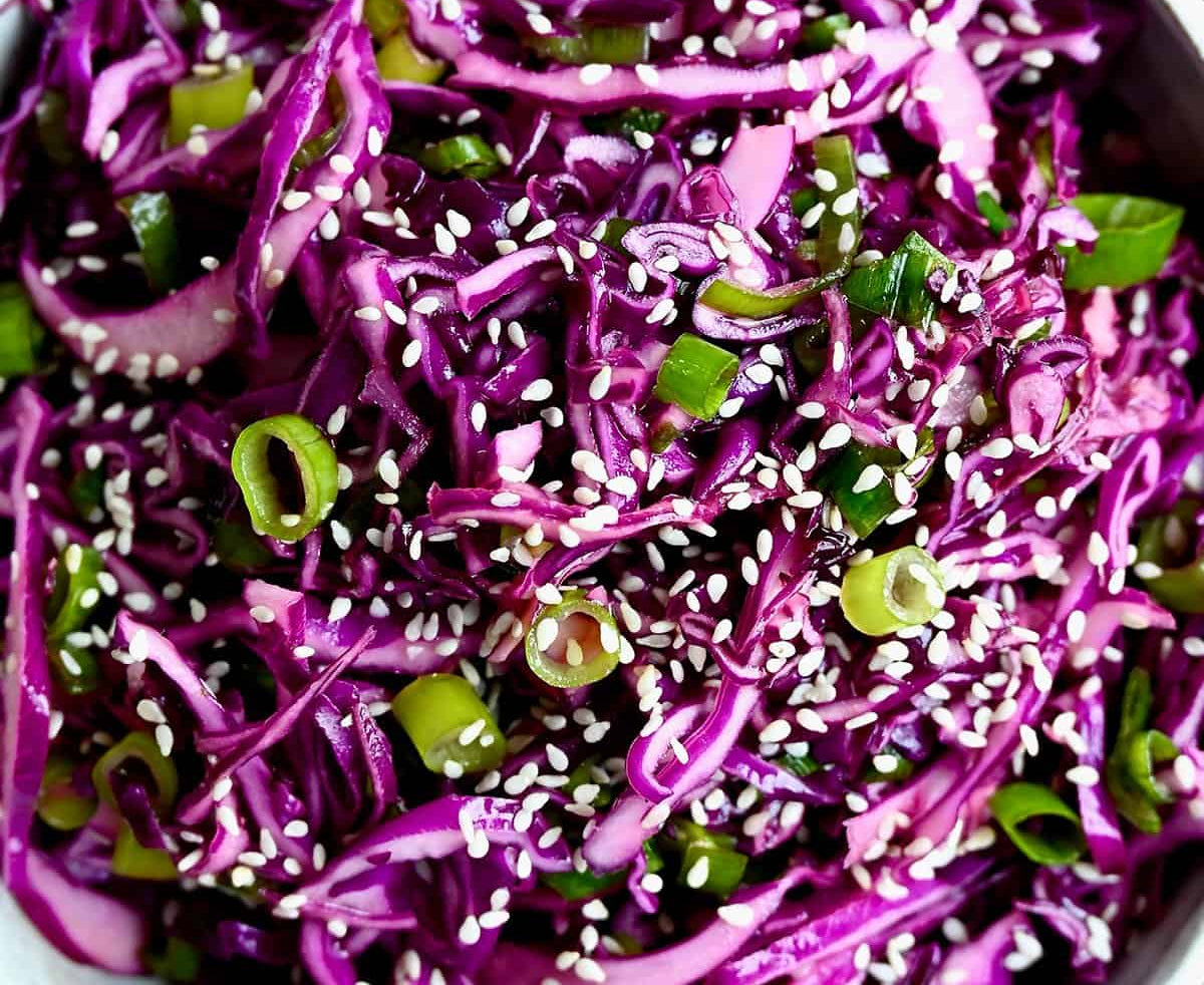 Purple Cabbage salad