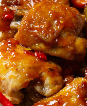 Sweet and Sour Chicken on the Bone