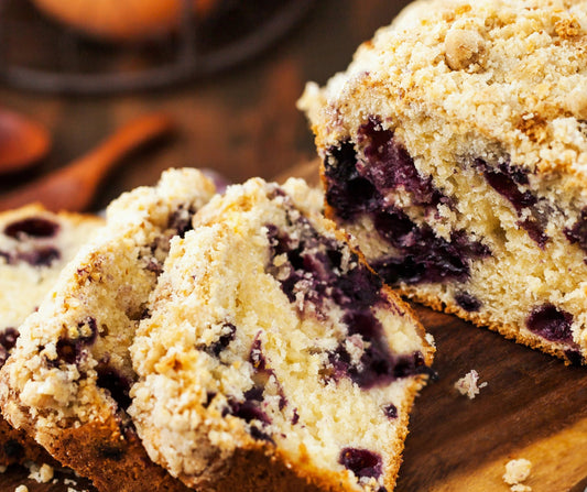 Blueberry loaf