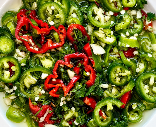 Hot Pepper Salad Spicy!