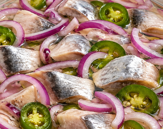 32 oz Jalapeno onion herring