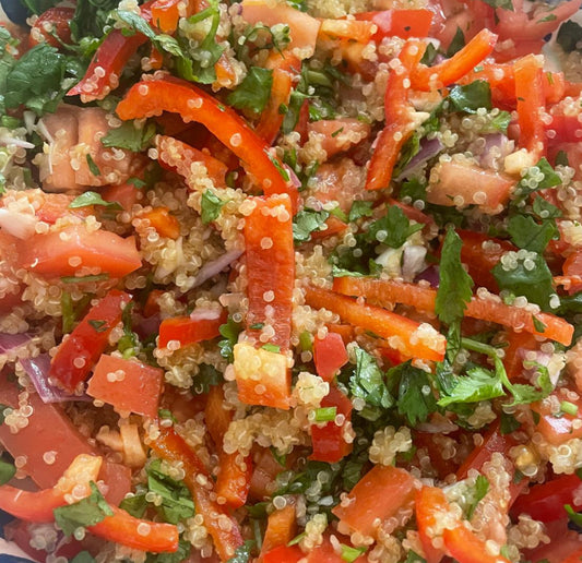 Arugula, Quinoa, Pepper