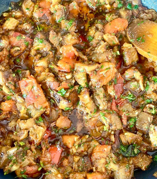Spicy Tomato Eggplant