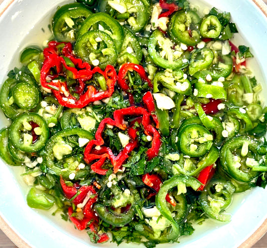Hot Pepper Salad Spicy!
