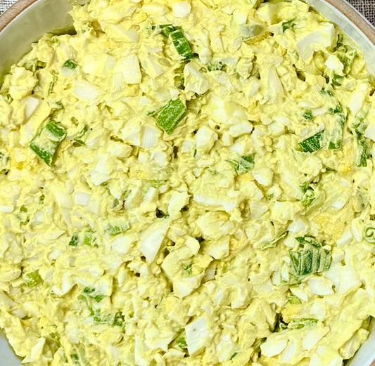 Egg Salad with Scallions
