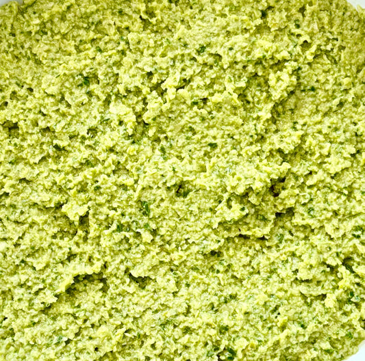 Green olive dip